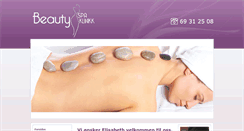 Desktop Screenshot of beautyspaklinikk.no